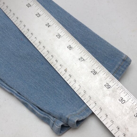 LIGHTWASH &DENIM HIGH-RISE SKINNY ANKLE JEANS 28x29 ⭐️ - Picture 11 of 12